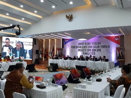 9 Parpol Ditetapkan Lolos ke Senayan