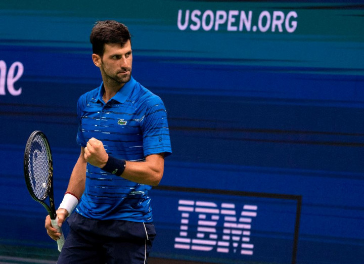 Terbebas dari Sakit, Djokovic Lolos ke 16 Besar AS Terbuka