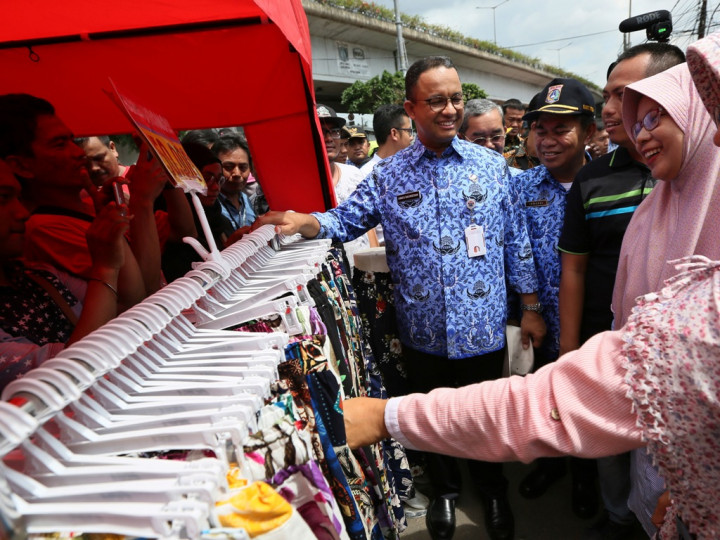 PSI Akan Panggil Anies untuk Bahas PKL