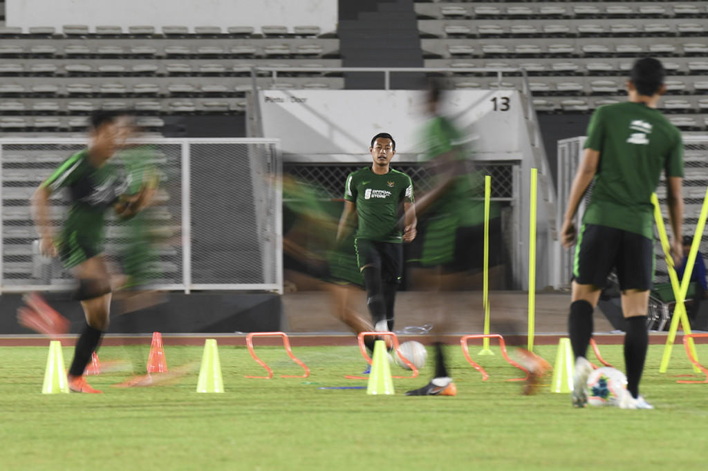 Timnas Indonesia Bersiap Lawan Malaysia