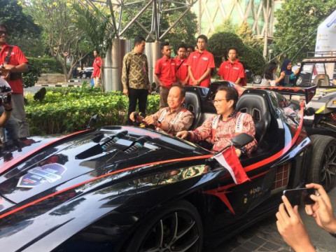 Mobil Listrik Buatan Its Sukses Uji Coba Surabaya Ke Jakarta