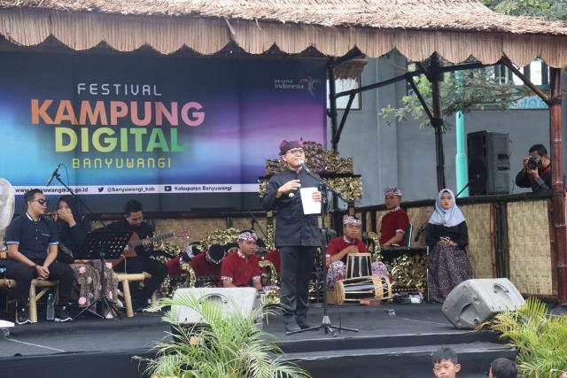 189 Desa di Banyuwangi Sudah Teraliri Fiber Optik