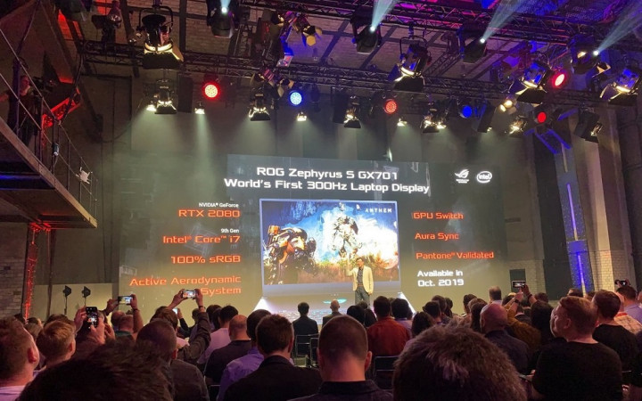 Pertama di Dunia, Monitor Laptop ASUS Sajikan 300Hz