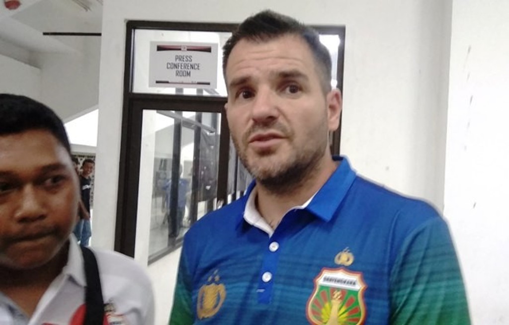 Pelatih timnas Indonesia, Simon McMenemy (Medcom.id/Hasan)