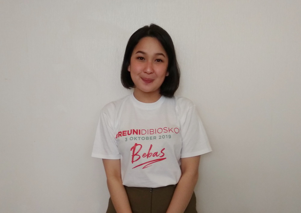 agatha pricilla sempat kikuk baca naskah film bebas agatha pricilla sempat kikuk baca naskah film bebas