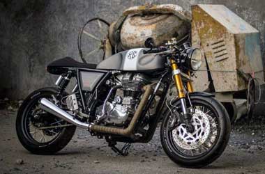 Gaya Royal Enfield Continental GT Cafe Racer ala Builder Thailand