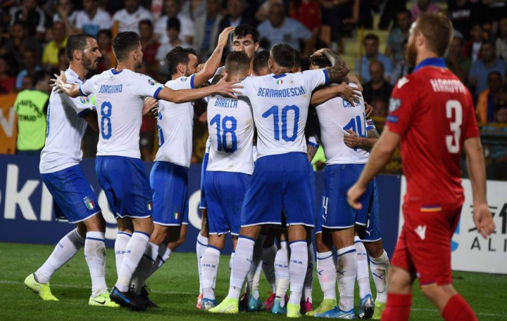 Bungkam Armenia, Catatan Sempurna Italia Berlanjut