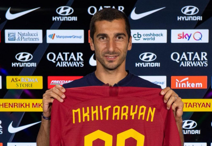 Dipinjam Roma, Mkhitaryan Belum Tentu Kembali ke Arsenal