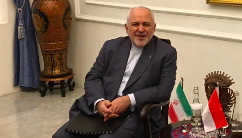 Menlu Iran Javad Zarif melakukan kunjungan ke Indonesia, 6 September 2019. Foto: Medcom.id/Sonya Michaella