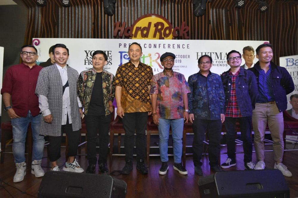  Jumpa pers Batik Music Festival di Hard Rock Cafe, Jakarta Selatan, Jumat, 6 September 2019. (Foto: Dok. Rajawali Indonesia)