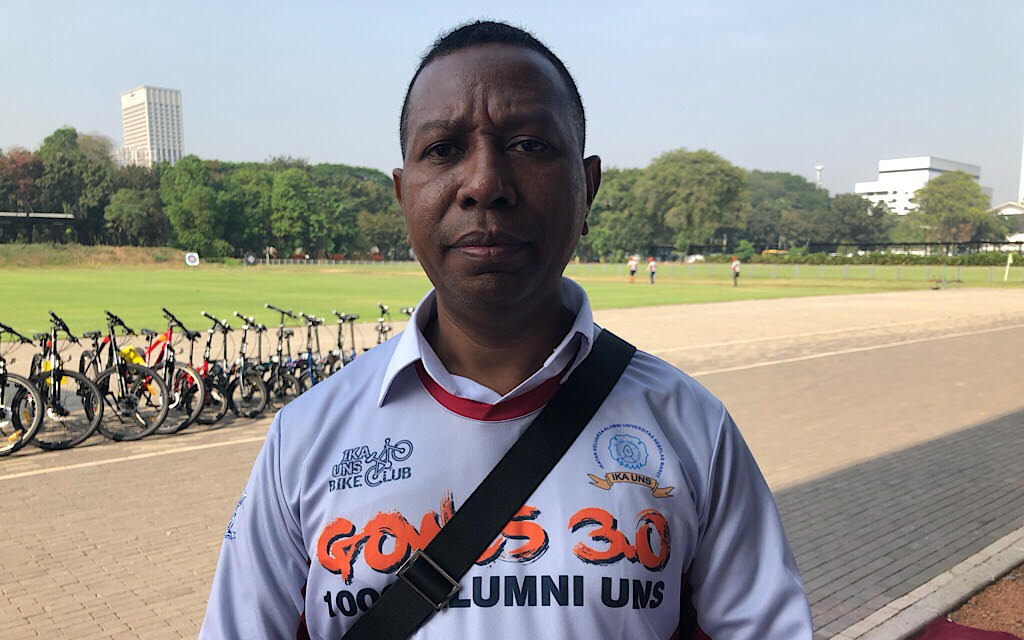 Rektor Uncen Apolo Sapanfo. Foto: Medcom.id/Theofilus Ifan Sucipto