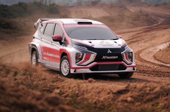 Mitsubishi Xpander AP4 Uji Coba di Merdeka Sprint Rally 2019