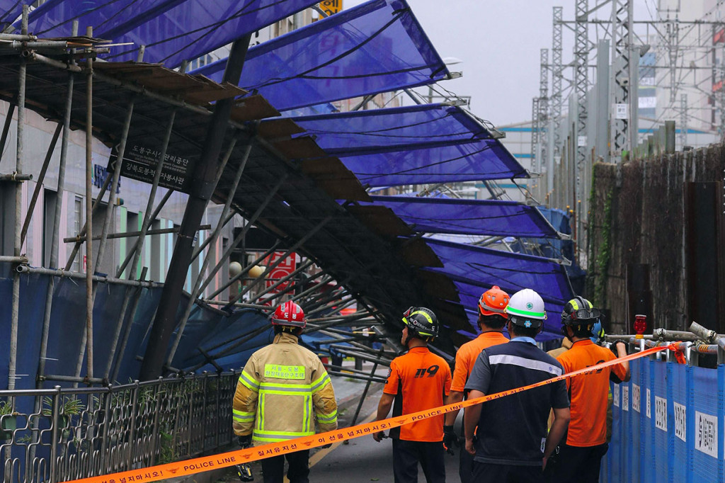 Topan Lingling Terjang Semenanjung Korea