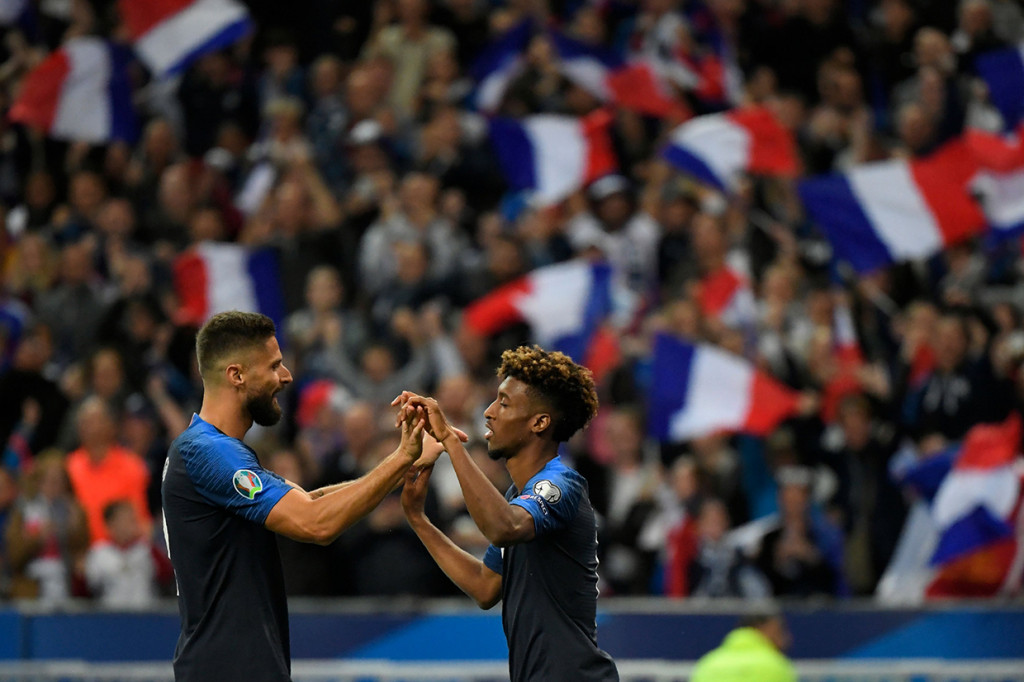 Libas Albania 4-1, Prancis Kukuh di Puncak Klasemen Grup H