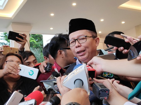 Anggota DPR Komisi III dari fraksi PPP Arsul Sani. Foto: Medcom.id/ Faisal A