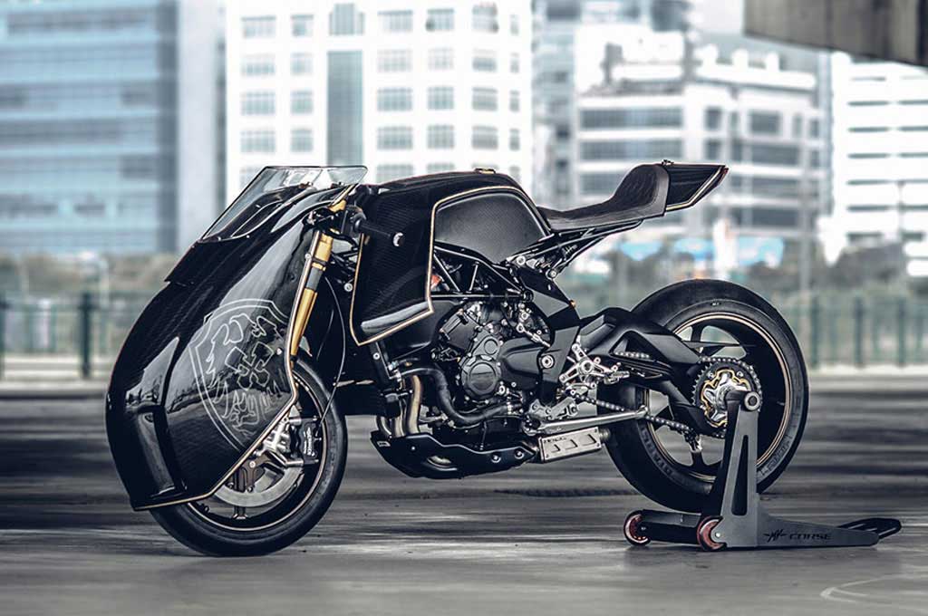Ubahan MV Agusta Brutale 800 RR karya Rough Crafts tampil beda dan lebih menyeramkan. Rough Crafts