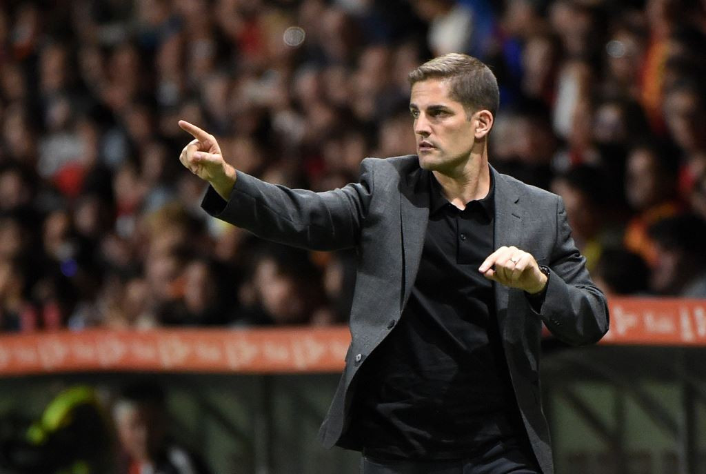 Pelatih timnas Spanyol, Robert Moreno (AFP/Miguel Riopa)