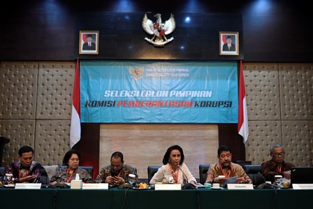 Pansel Ungkap Proses Seleksi Capim KPK ke DPR