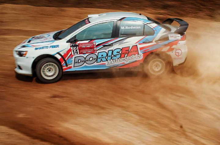 Kejurnas Sprint Rally Seri-1, Milik Rifat Sungkar