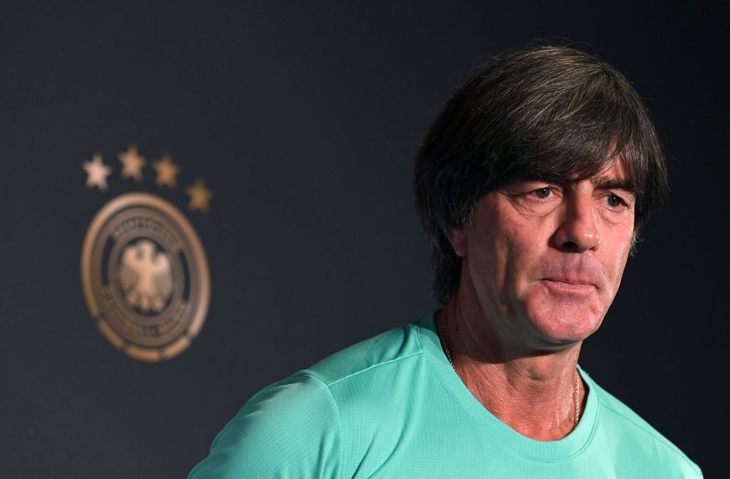 Pelatih Jerman, Joachim Loew (AFP/Chirstof Stache)