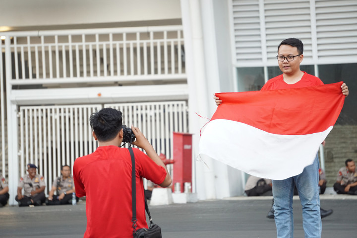 Suasana Jelang Laga Timnas Indonesia Vs Thailand