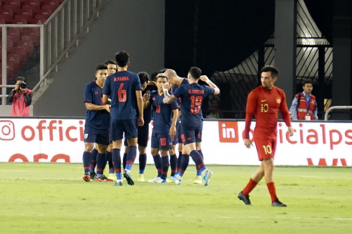 Kalah Stamina, Indonesia tak Berdaya di Tangan Thailand