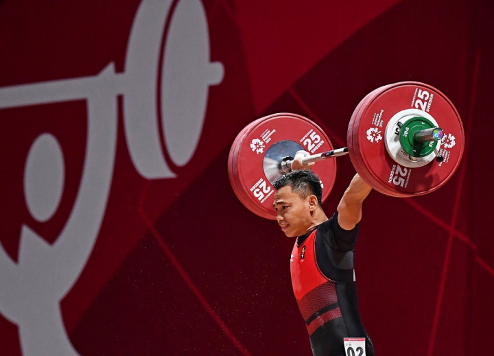 10 Lifter Siap Wakili Indonesia di SEA Games 2019