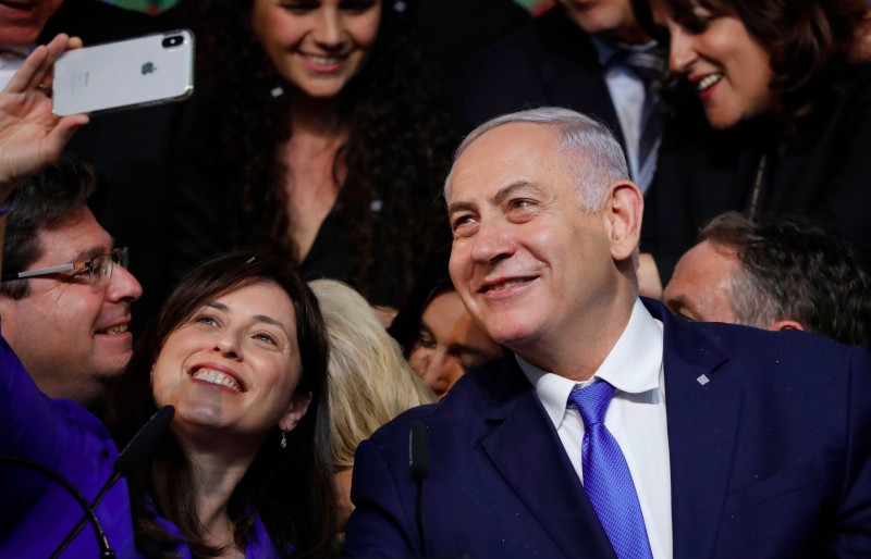 Perdana Menteri Israel Benjamin Netanyahu berniat mencaplok Tepi Barat. Foto: AFP
