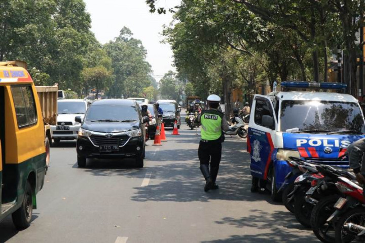 9.532 Pengendara Motor di Tangerang Ditilang