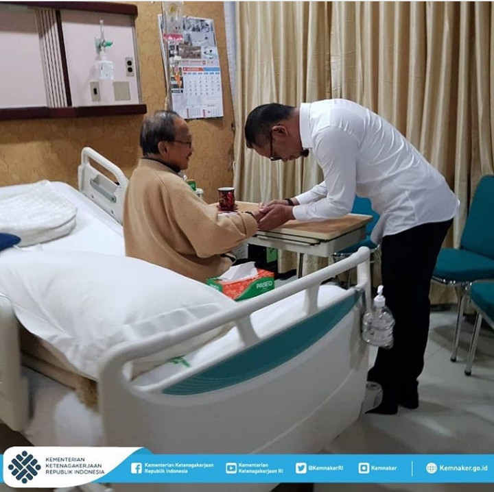 Pesan Habibie kepada Menaker