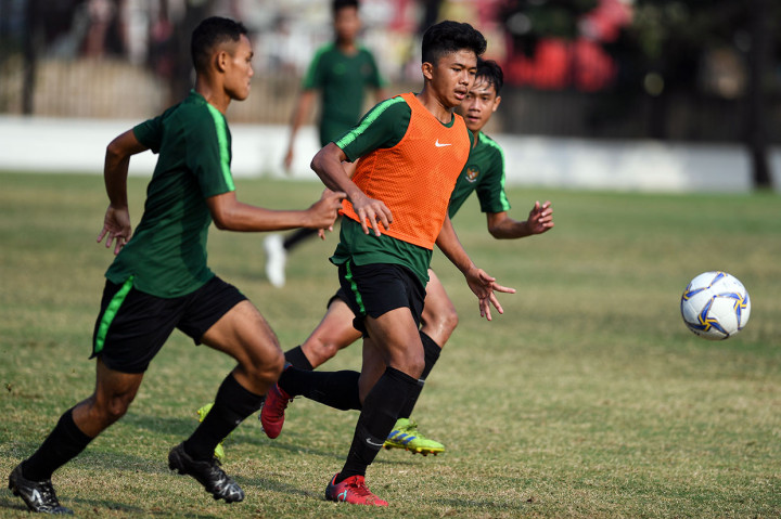 Timnas Gelar Latihan Jelang Kualifikasi Piala Asia U-16