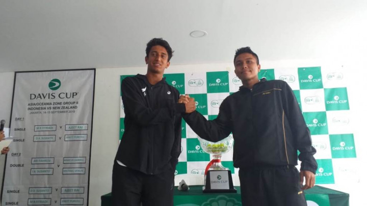Menanti Debut Rifqi Fitriadi di Piala Davis