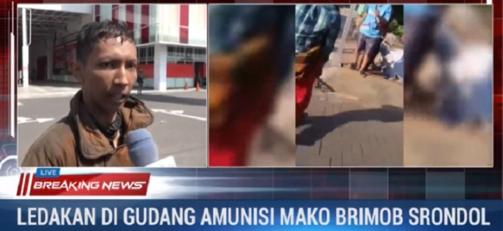 Api di Brimob Semarang Sudah Padam