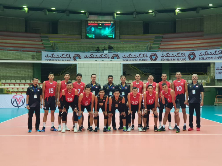 Tim Voli Putra Indonesia Benamkan Kuwait