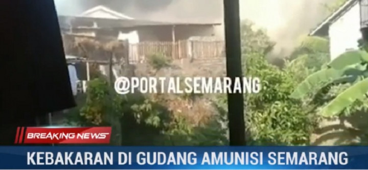 Saksi Mata Sebut Ledakan Berkali-kali di Mako Brimob Srondol