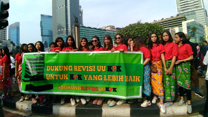 Srikandi Milenial Dukung Penguatan Revisi UU KPK