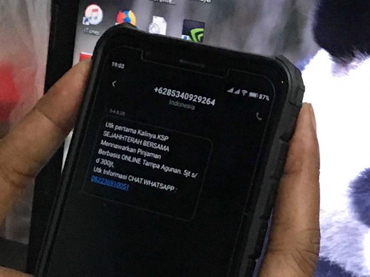 OJK Larang <i>Fintech</i> Tawarkan Produk via SMS