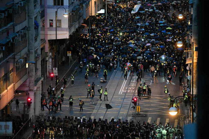 100 Hari Demonstrasi Hong Kong Menuntut Demokrasi