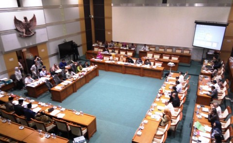 Rapat Pembahasan Revisi UU KPK Tertutup