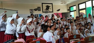 Siswa SD di Tangerang Diajarkan Siaga Bencana