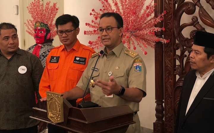 Anies Sebut Trotoar Jakarta Multi Fungsi