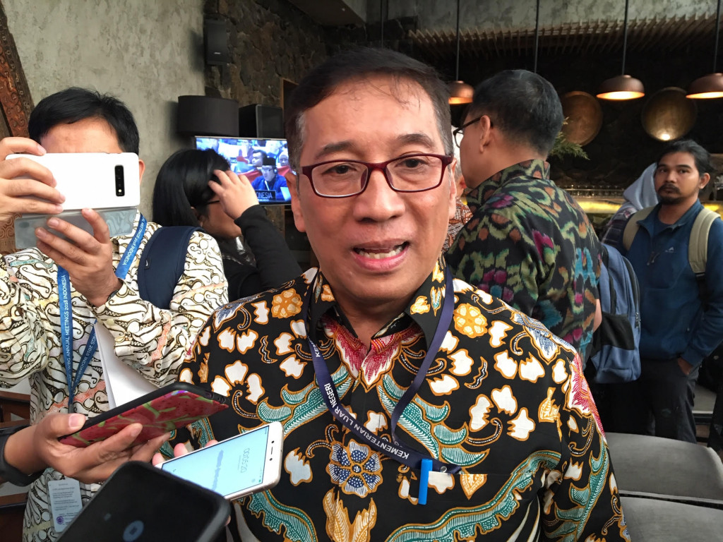 Direktur Jenderal Kerja Sama Multilateral Kementerian Luar Negeri RI Febryan Ruddyard (Foto:Medcom.id/Sonya)