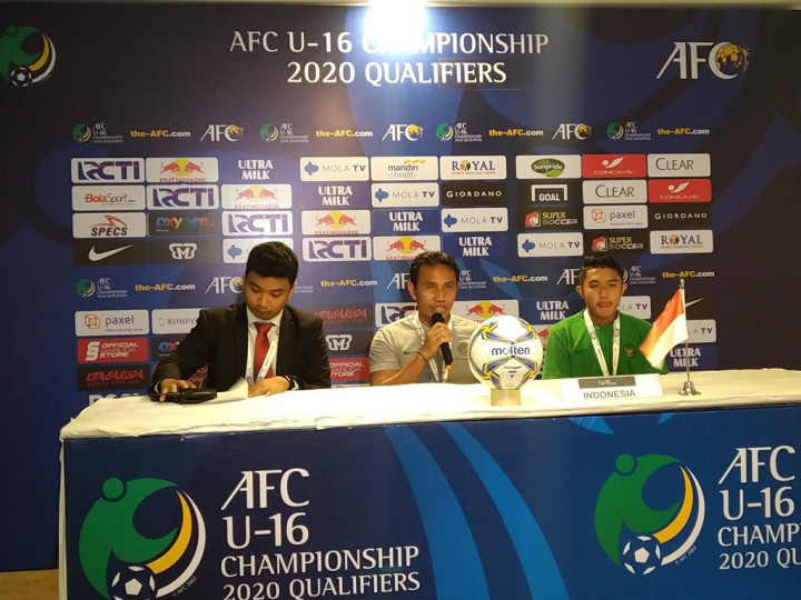 Usai Bantai Filipina, Bima Sakti Minta Jangan Puji Timnas U-16
