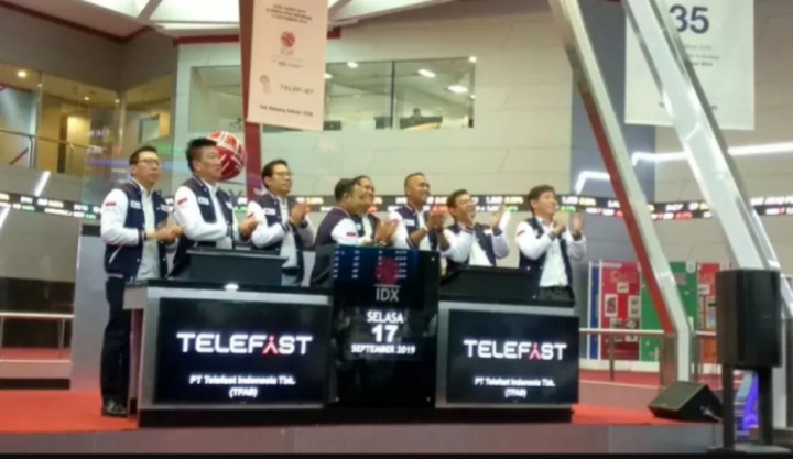 Resmi <i>Listing</i>, Saham TFAS Melesat 50%