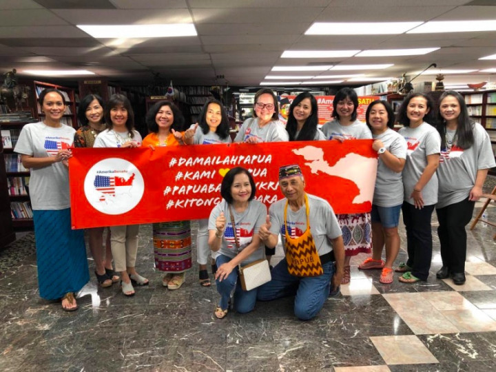 Wujud Damai untuk Papua dari Warga Indonesia di AS