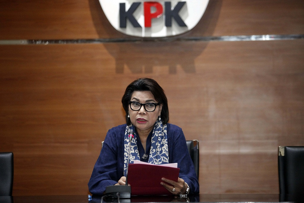 Wakil Ketua Komisi Pemberantasan Korupsi (KPK) Basaria Panjaitan. Foto: MI/Rommy Pujianto 
