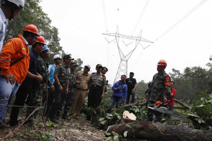 PLN Gandeng TNI Amankan Jaringan Transmisi