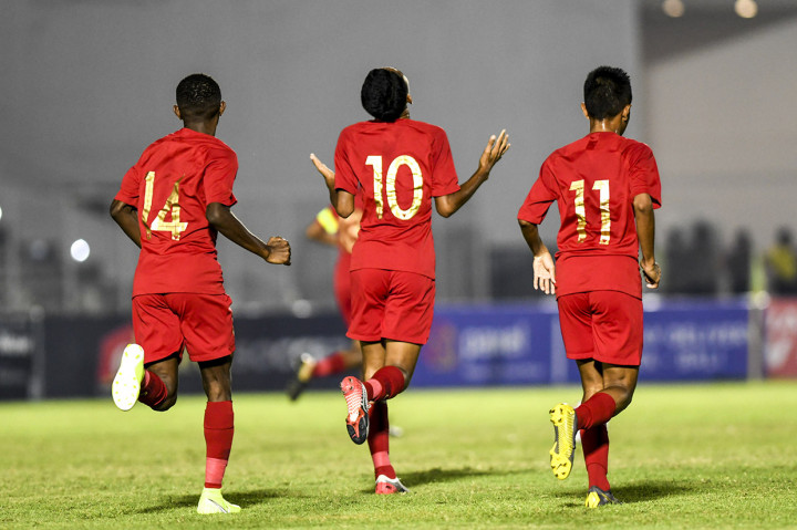 Timnas Indonesia U-16 Gilas Mariana Utara 15-1