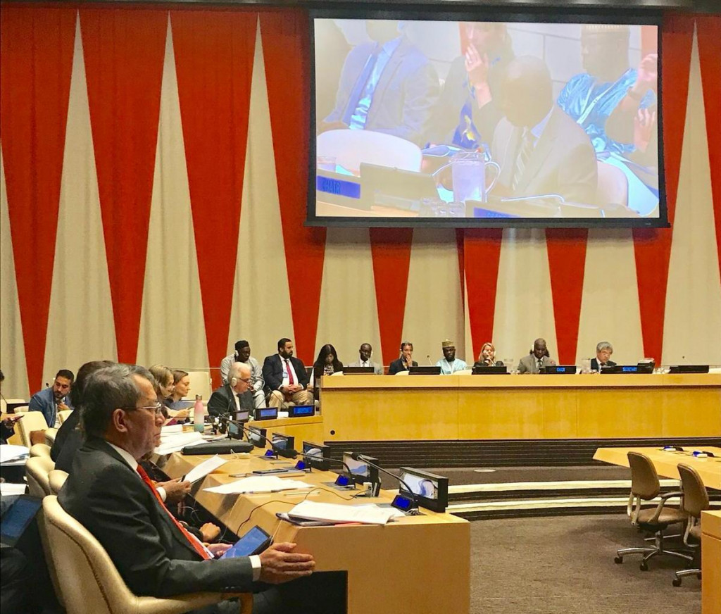Indonesia jadi Wapres Sidang Majelis Umum PBB ke-74. (Foto: Dok. PTRI New York)