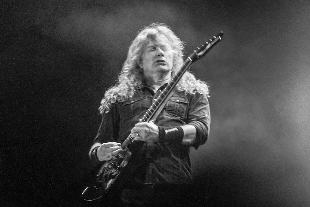 Dave Mustaine bersama Megadeth di Hammersonic 2017 (Foto: Shindu Alpito)